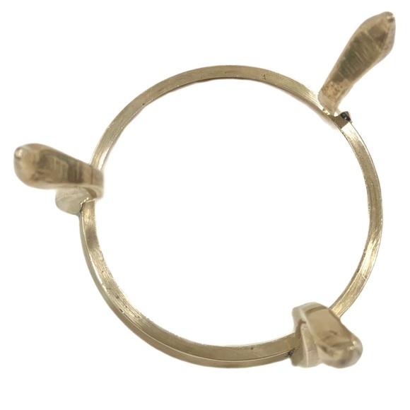 Enameled Cloisonne Brass Egg Trinket Box with Brass Stand Fruit & Flower Design. - Picture 13 of 15